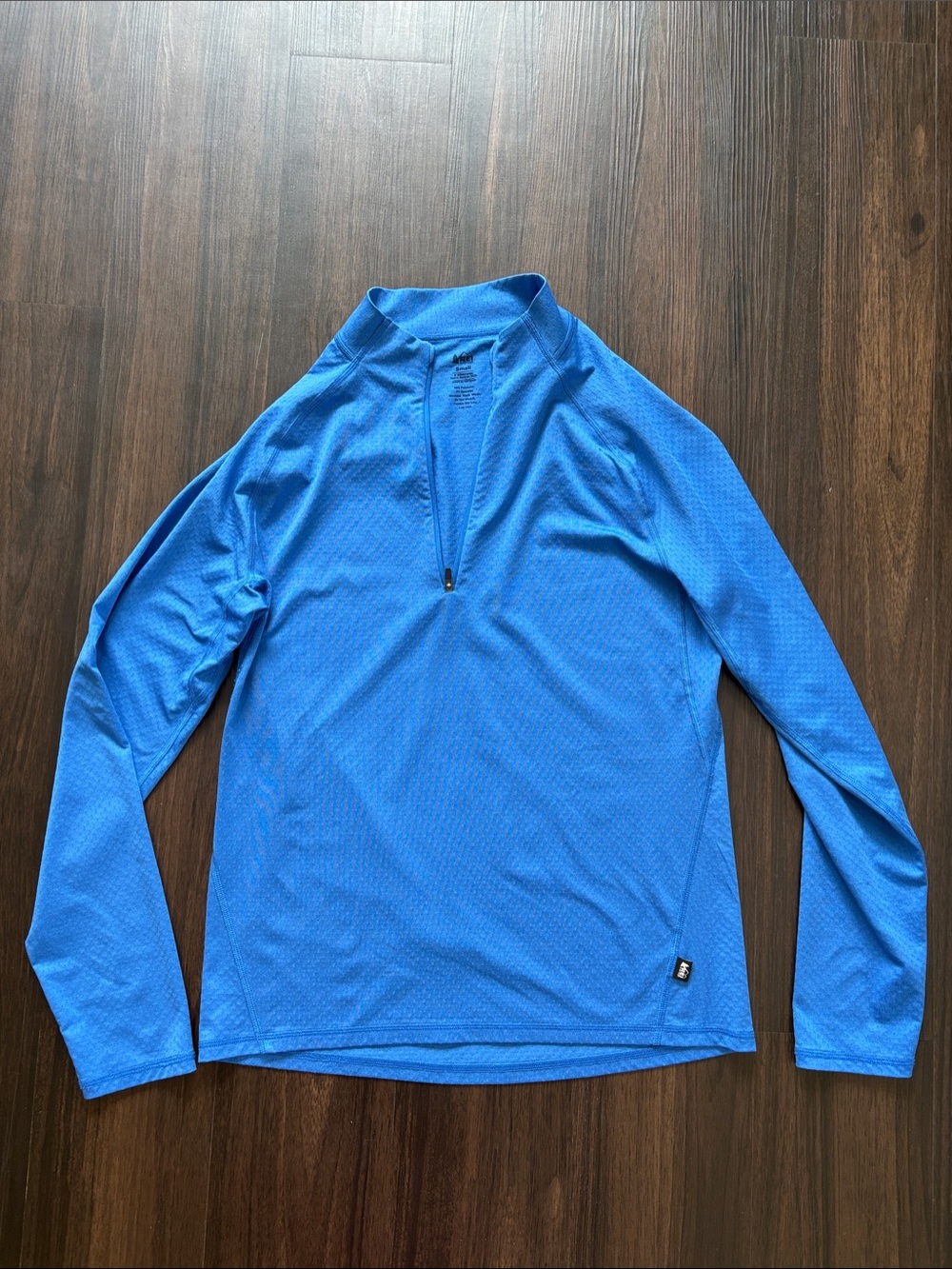 REI Men's Long-Sleeve Half-Zip Performance Pullover - Blue